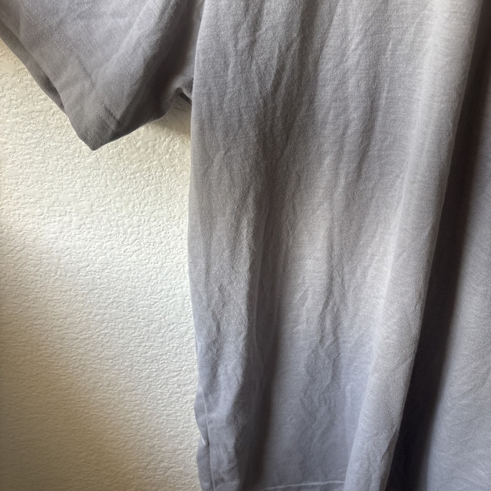 Adidas T-Shirt Mens Size XL Gray 3-Stripe Short Sleeve - Picture 6 of 16